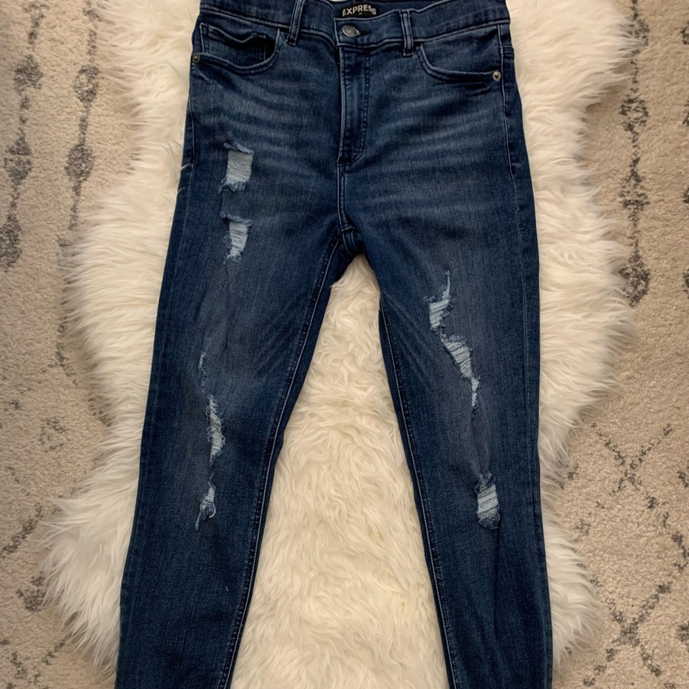 Express high rise skinny jeans/ leggings